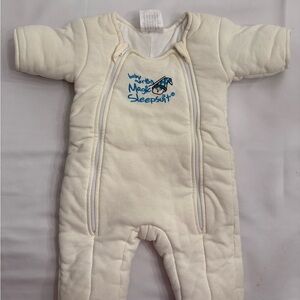 Baby Magic Sleepsuit Yellow Onesie 0-6 months